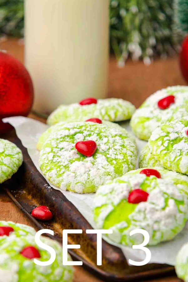 Grinch Crinkle Cookies [Set 3] - Image 4