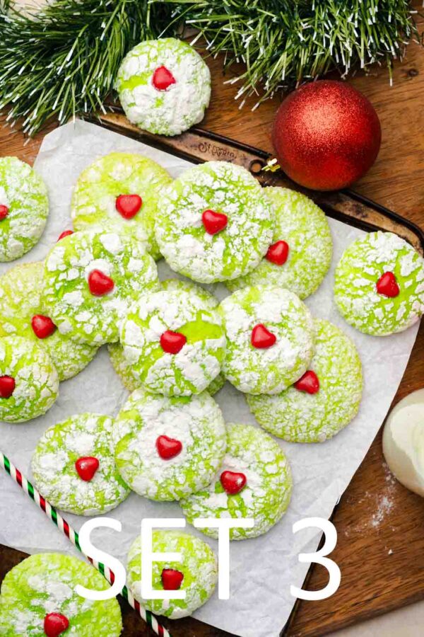 Grinch Crinkle Cookies [Set 3] - Image 11