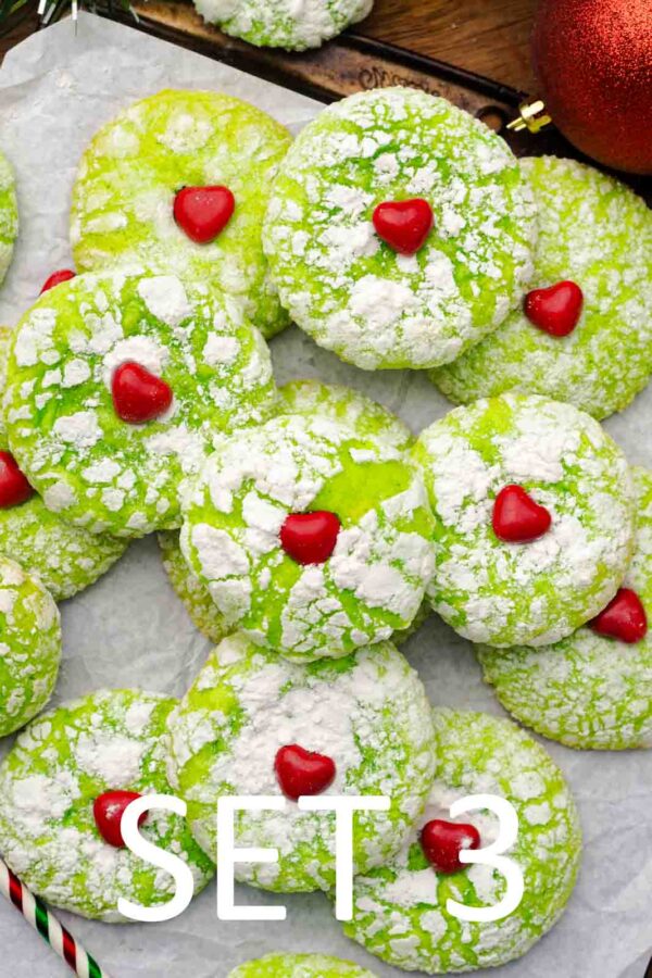 Grinch Crinkle Cookies [Set 3] - Image 16