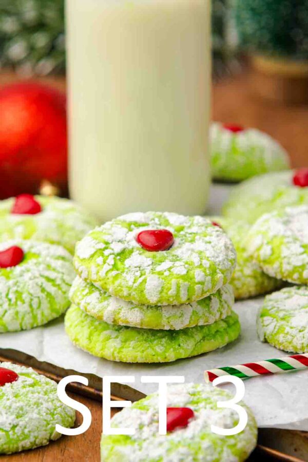 Grinch Crinkle Cookies [Set 3] - Image 17