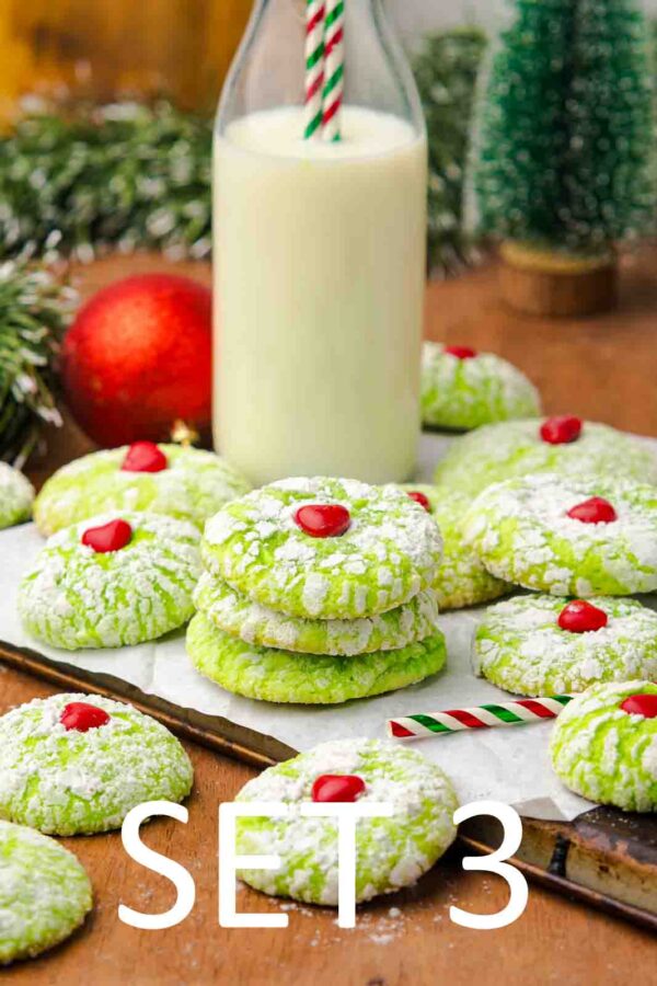 Grinch Crinkle Cookies [Set 3] - Image 19