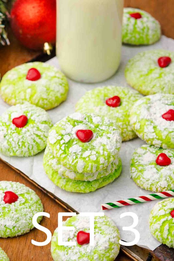 Grinch Crinkle Cookies [Set 3] - Image 20