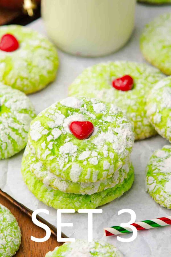 Grinch Crinkle Cookies [Set 3] - Image 21