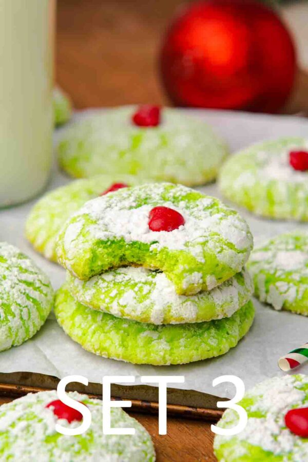 Grinch Crinkle Cookies [Set 3] - Image 23