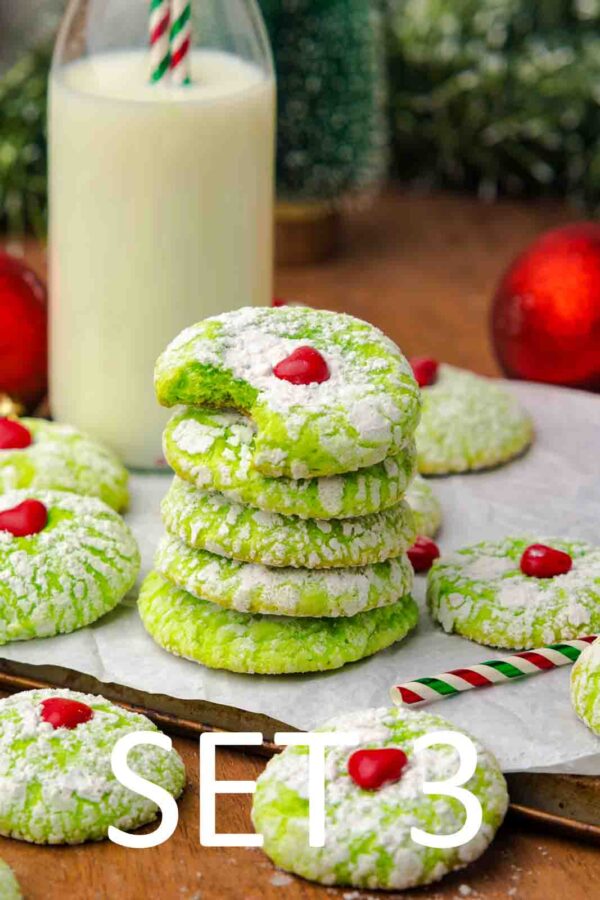 Grinch Crinkle Cookies [Set 3] - Image 24