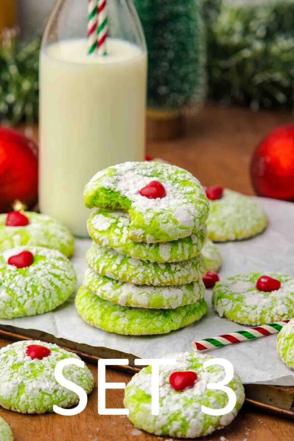 Grinch Crinkle Cookies [Set 3] - Image 25