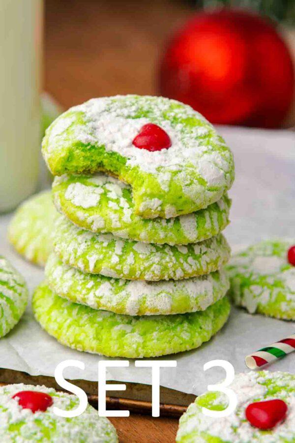 Grinch Crinkle Cookies [Set 3] - Image 27