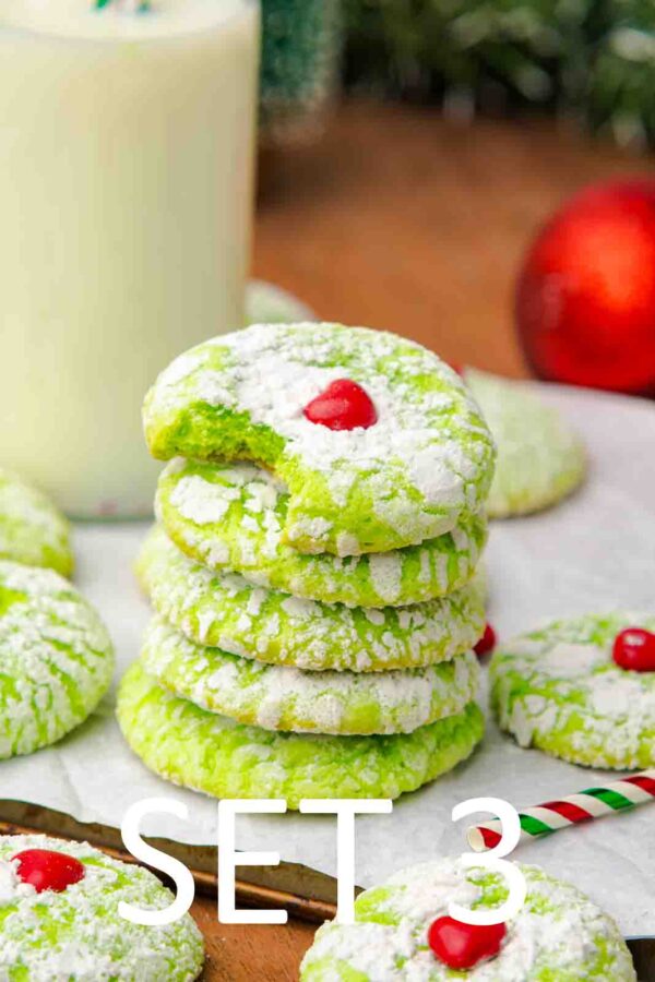 Grinch Crinkle Cookies [Set 3] - Image 28