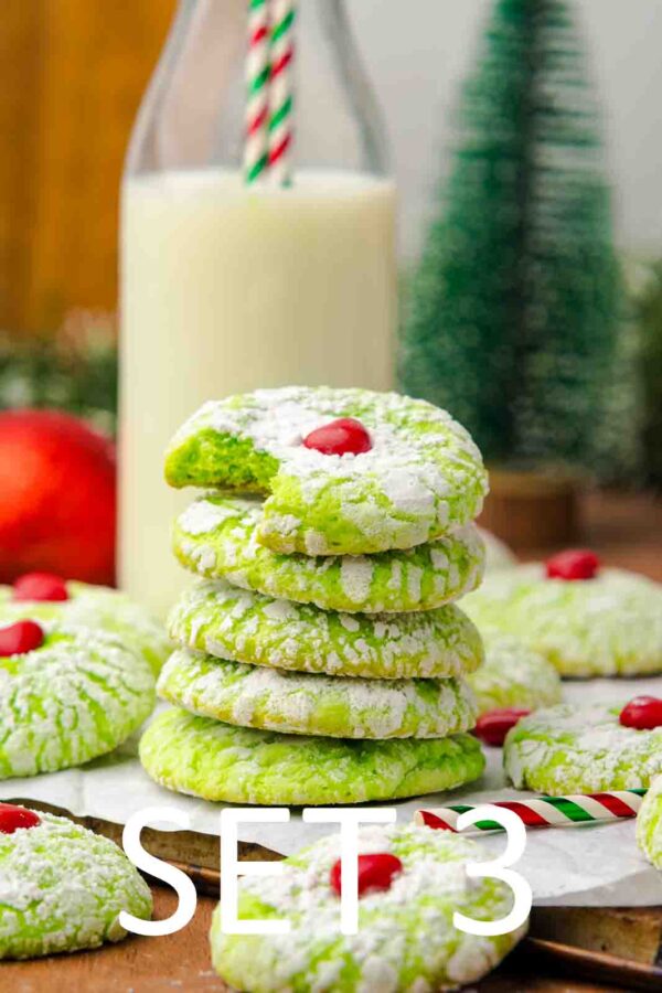 Grinch Crinkle Cookies [Set 3] - Image 29
