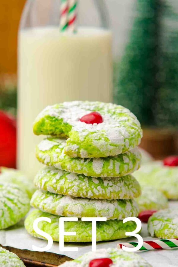 Grinch Crinkle Cookies [Set 3] - Image 30