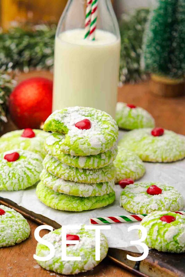 Grinch Crinkle Cookies [Set 3] - Image 31