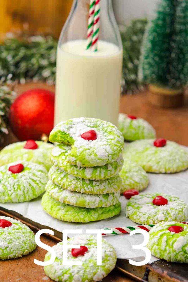 Grinch Crinkle Cookies [Set 3] - Image 32