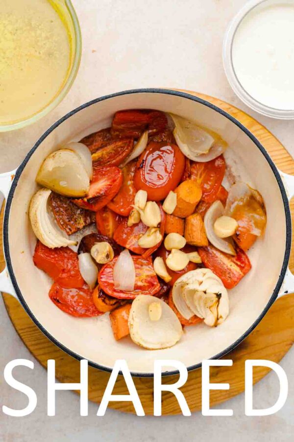Creamy Roasted Tomato Soup with Grilled Cheese Croutons [Set 2] - Image 45