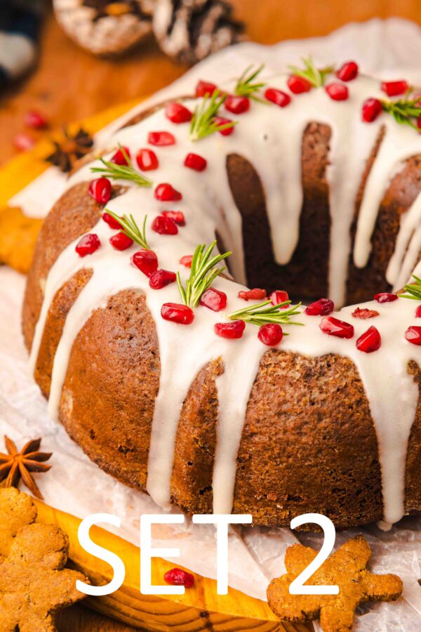 Gingerbread Bundt Cake [Set 2] - Image 12