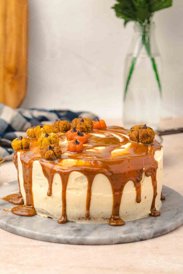 Salted Caramel Pumpkin Cake - Image 2