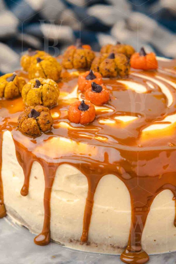 Salted Caramel Pumpkin Cake - Image 10