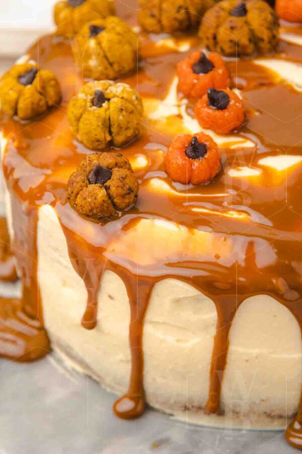 Salted Caramel Pumpkin Cake - Image 14