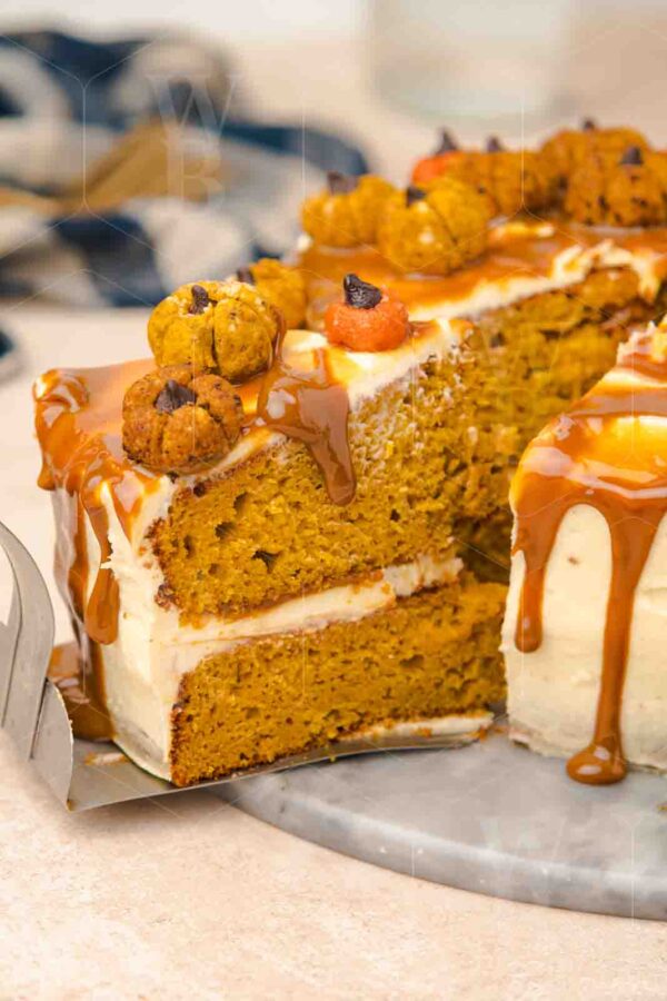 Salted Caramel Pumpkin Cake - Image 18