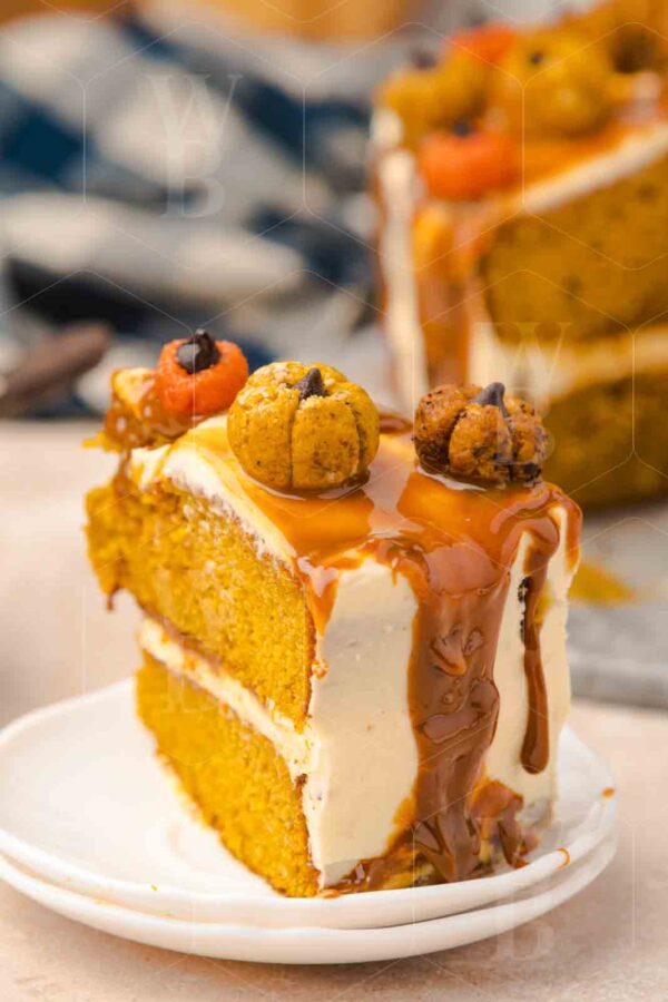 Salted Caramel Pumpkin Cake - Image 22