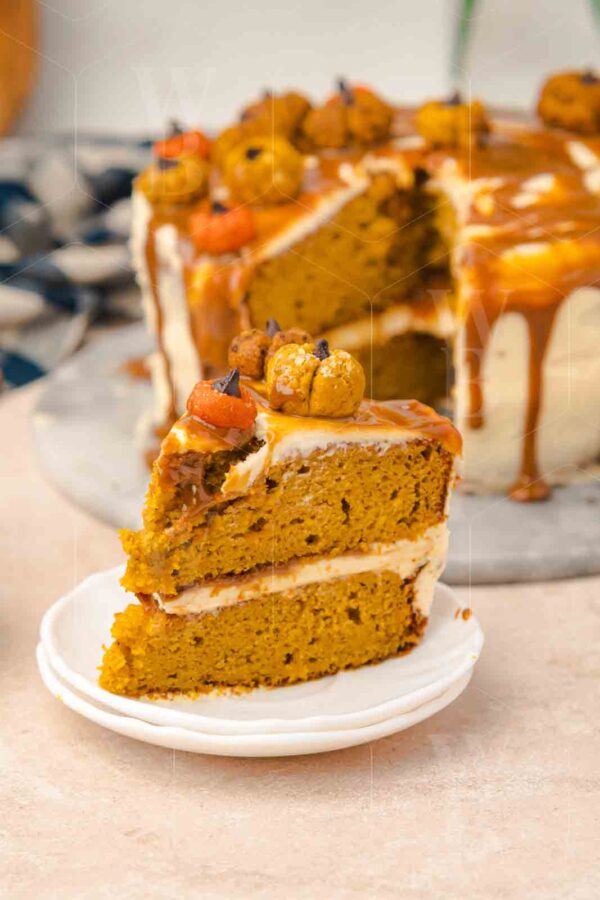 Salted Caramel Pumpkin Cake - Image 23
