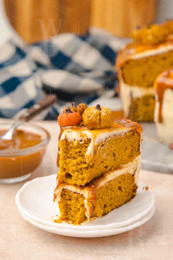 Salted Caramel Pumpkin Cake - Image 27