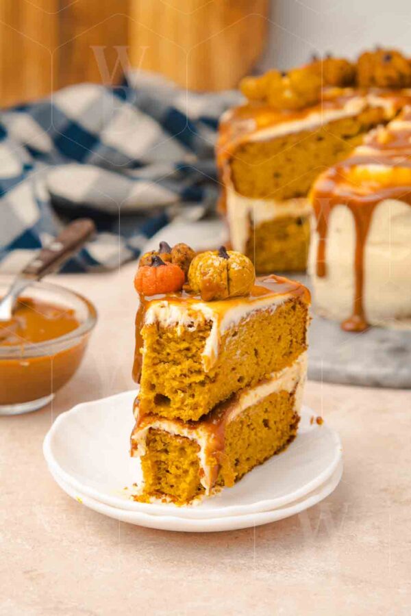 Salted Caramel Pumpkin Cake - Image 28
