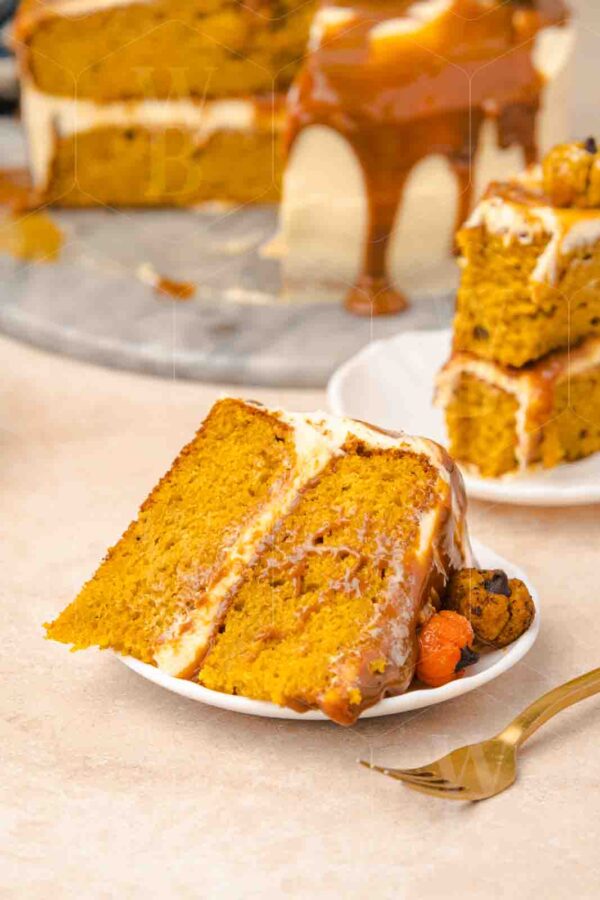 Salted Caramel Pumpkin Cake - Image 30