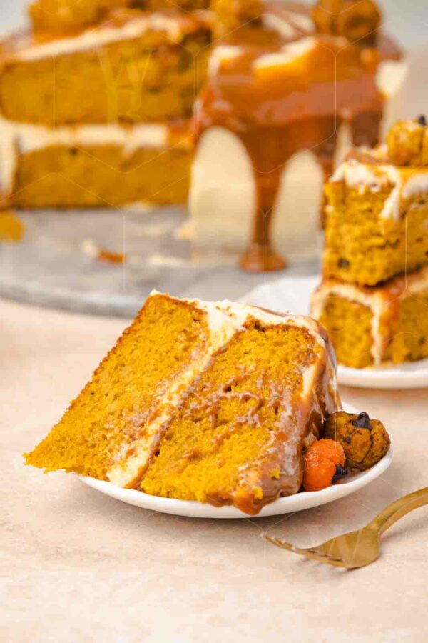 Salted Caramel Pumpkin Cake - Image 31