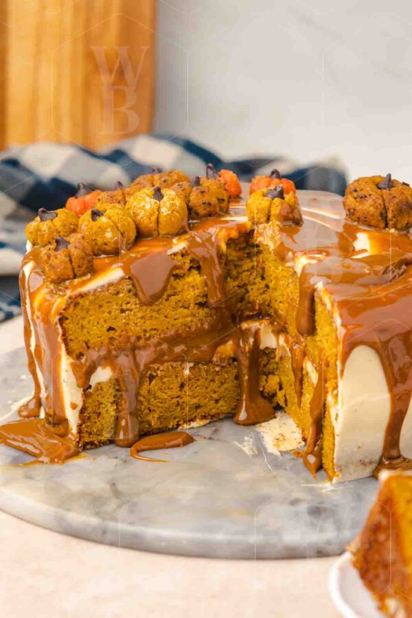 Salted Caramel Pumpkin Cake - Image 37