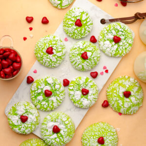 Grinch Crinkle Cookies [Set 1]