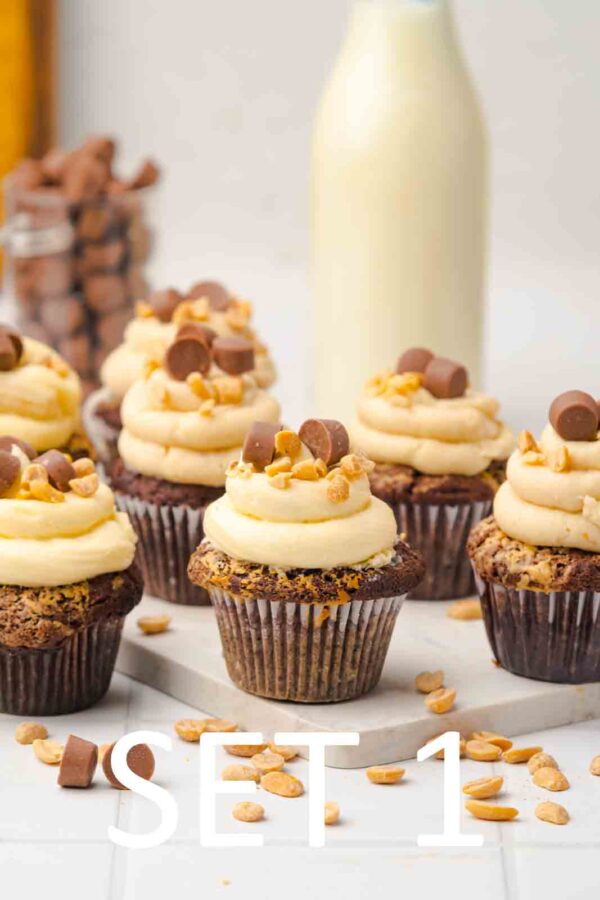 Chocolate Peanut Butter Cup Muffins [Set 1] - Image 2
