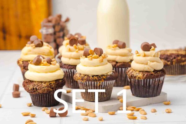 Chocolate Peanut Butter Cup Muffins [Set 1] - Image 4