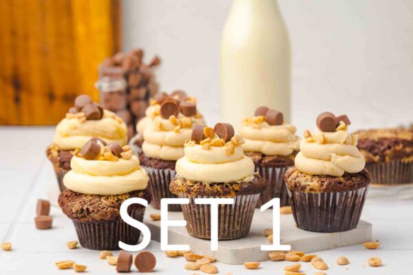 Chocolate Peanut Butter Cup Muffins [Set 1] - Image 5