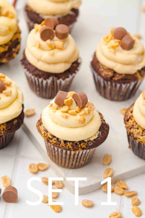 Chocolate Peanut Butter Cup Muffins [Set 1] - Image 6