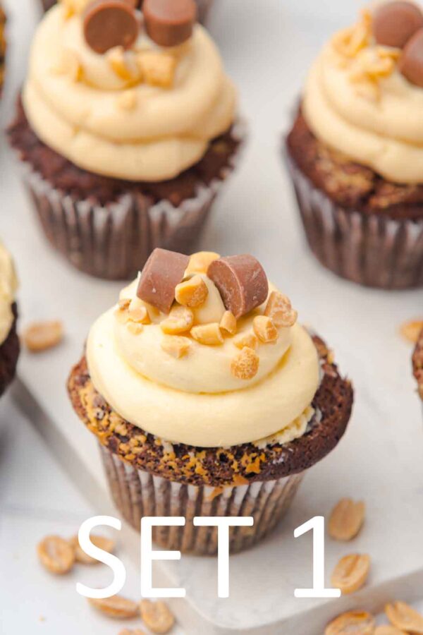 Chocolate Peanut Butter Cup Muffins [Set 1] - Image 7