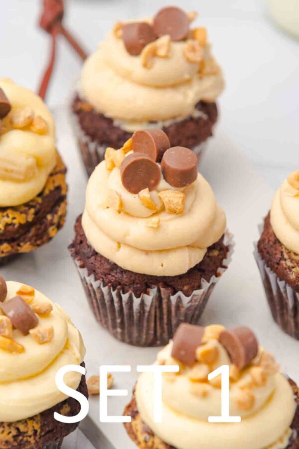 Chocolate Peanut Butter Cup Muffins [Set 1] - Image 8