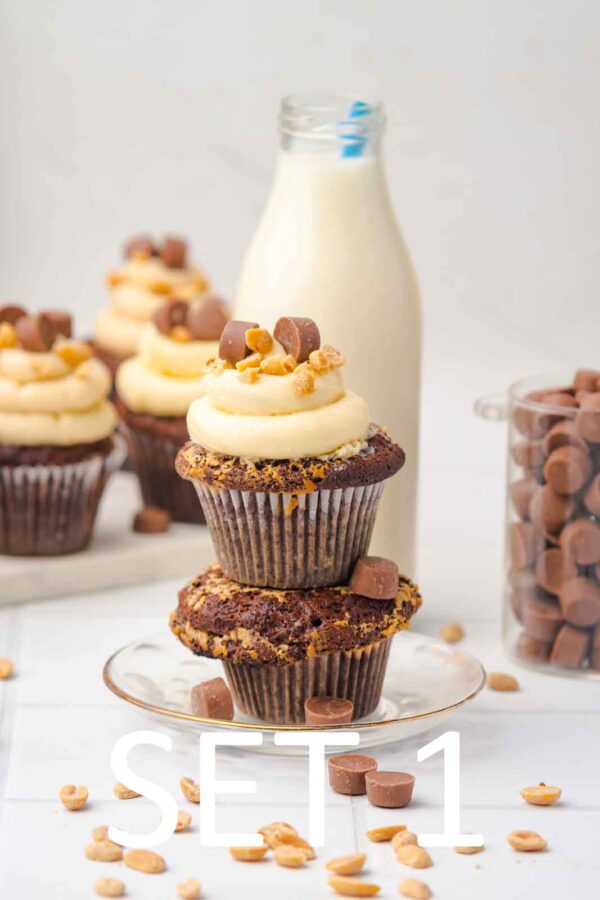 Chocolate Peanut Butter Cup Muffins [Set 1] - Image 11