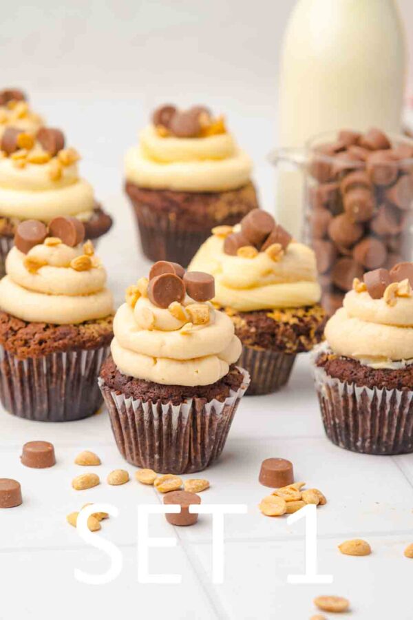 Chocolate Peanut Butter Cup Muffins [Set 1] - Image 13