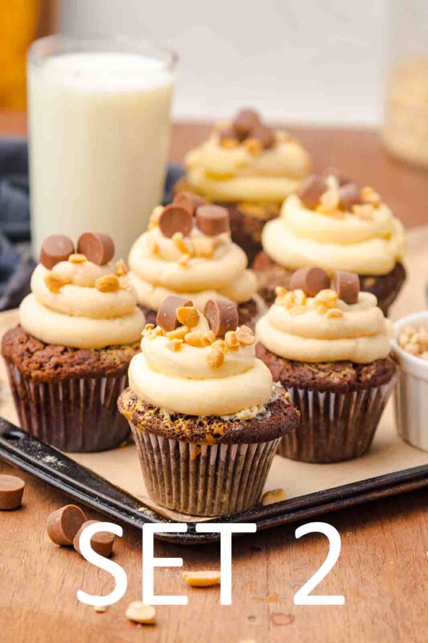 Chocolate Peanut Butter Cup Muffins [Set 2] - Image 2