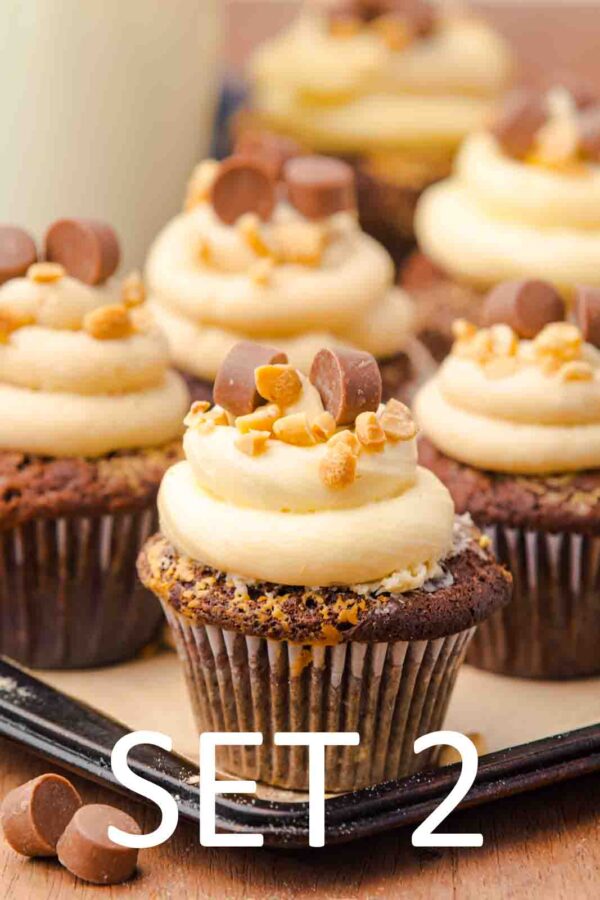 Chocolate Peanut Butter Cup Muffins [Set 2] - Image 3