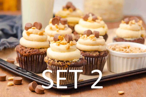 Chocolate Peanut Butter Cup Muffins [Set 2] - Image 4
