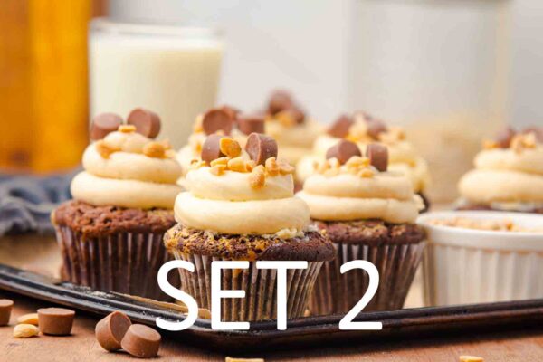 Chocolate Peanut Butter Cup Muffins [Set 2] - Image 5