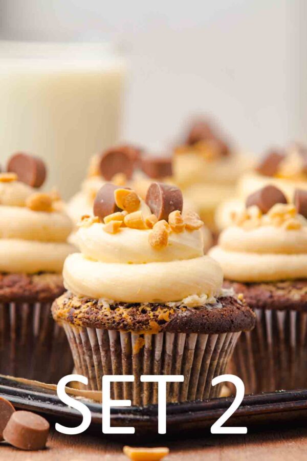 Chocolate Peanut Butter Cup Muffins [Set 2] - Image 6