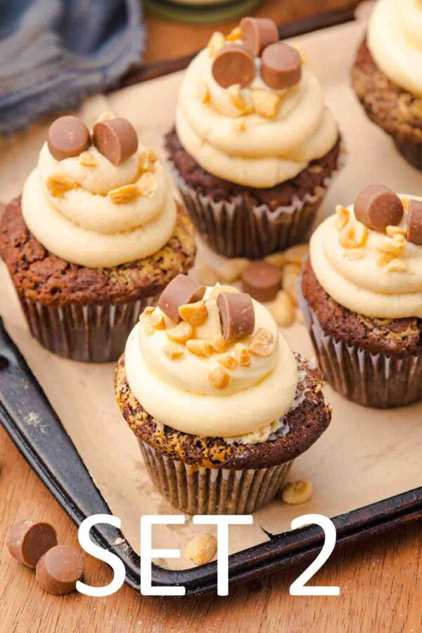 Chocolate Peanut Butter Cup Muffins [Set 2] - Image 7