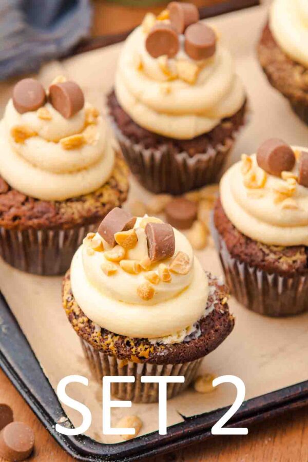 Chocolate Peanut Butter Cup Muffins [Set 2] - Image 8