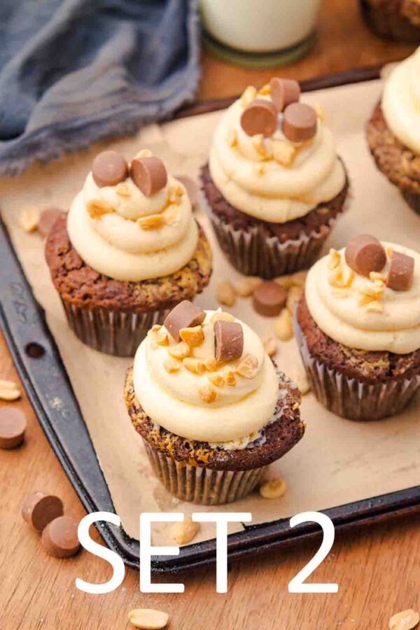 Chocolate Peanut Butter Cup Muffins [Set 2] - Image 9