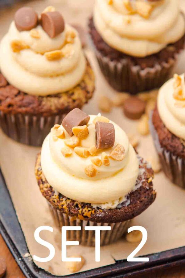 Chocolate Peanut Butter Cup Muffins [Set 2] - Image 10
