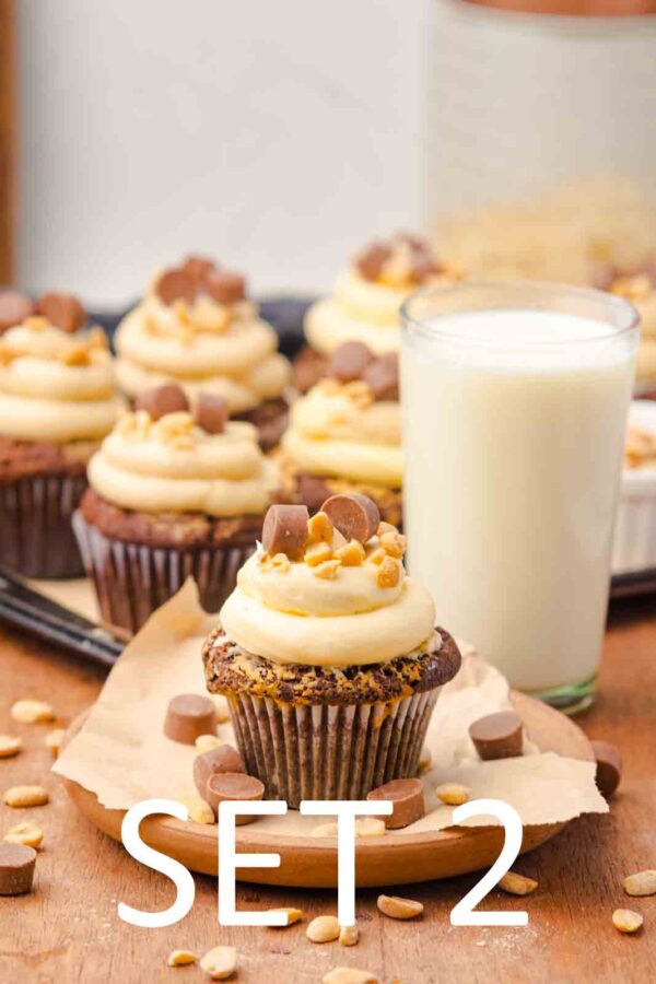 Chocolate Peanut Butter Cup Muffins [Set 2] - Image 11