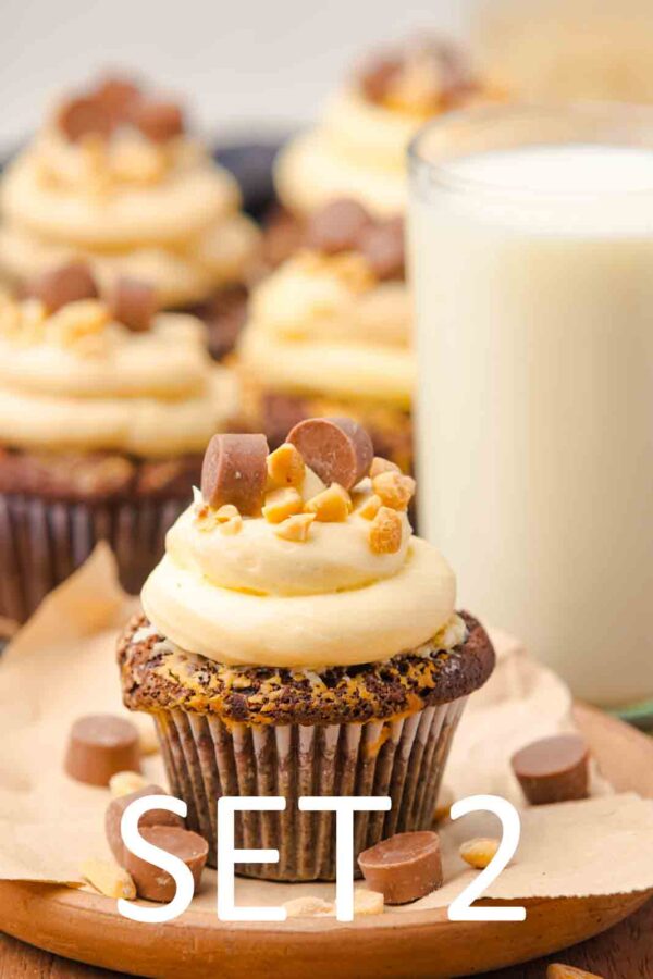 Chocolate Peanut Butter Cup Muffins [Set 2] - Image 13