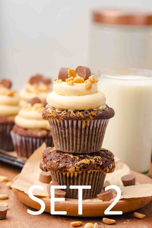 Chocolate Peanut Butter Cup Muffins [Set 2] - Image 15